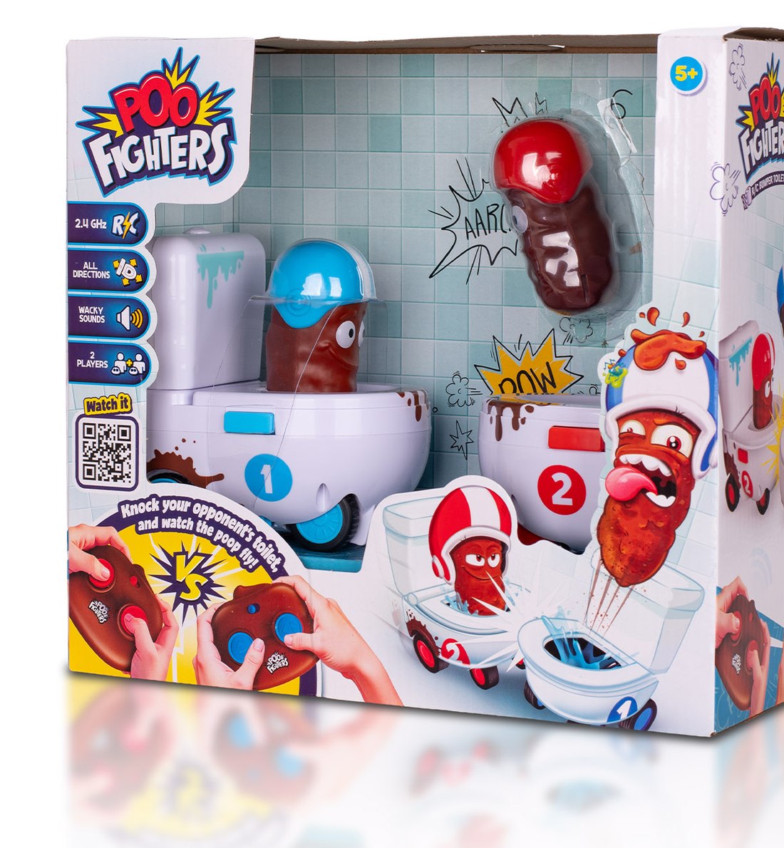 Prodejní balení hračky Poo Fighters